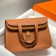 Miglior sito Replica Borse Hermes Halzan 25 marrone clemence Imitazioni Outlet Online
