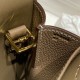 Miglior sito Replica Borse Hermes Halzan 25 marrone grigiastro clemence Imitazioni Outlet Online