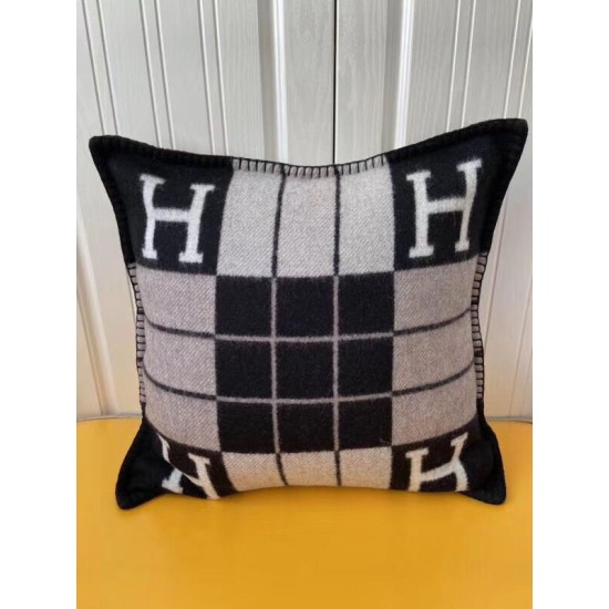 Miglior sito Replica Cuscino Hermes Avalon III piccolo nero Imitazioni Outlet Online