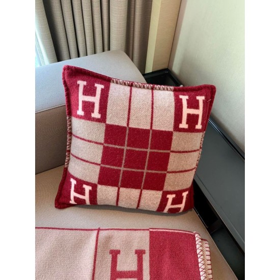 Miglior sito Replica Cuscino Hermes Avalon III piccolo Rosso Imitazioni Outlet Online