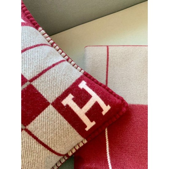 Miglior sito Replica Cuscino Hermes Avalon III piccolo Rosso Imitazioni Outlet Online