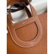 Miglior sito Replica Borsa Hermes In The Loop 18 fatta a mano Clemence marrone Imitazioni Outlet Online