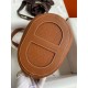 Miglior sito Replica Borsa Hermes In The Loop 18 fatta a mano Clemence marrone Imitazioni Outlet Online