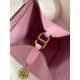 Miglior sito Replica Borsa Hermes In The Loop 18 fatta a mano Clemence Rosa Imitazioni Outlet Online