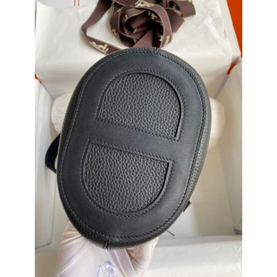 Replica Borsa Hermes In The Loop 18 fatta a mano Clemence nera False Online Miglior sito Replica Borsa Hermes In The Loop 18 fatta a mano Clemence nera Imitazioni Outlet Online
