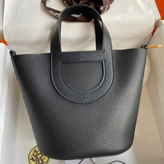 Replica Borsa Hermes In The Loop 18 fatta a mano Clemence nera False Online Miglior sito Replica Borsa Hermes In The Loop 18 fatta a mano Clemence nera Imitazioni Outlet Online