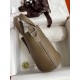 Miglior sito Replica Borsa Hermes In The Loop 18 fatta a mano Clemence Grigio Imitazioni Outlet Online