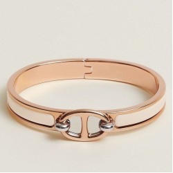 Miglior sito Replica Bracciale Hermes Mini Clic Chaine d'Ancre Crema Imitazioni Outlet Online