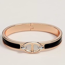 Miglior sito Replica Bracciale Hermes Mini Clic Chaine d'Ancre Nero Imitazioni Outlet Online