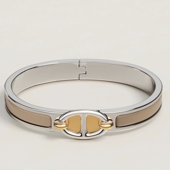 Miglior sito Replica Bracciale Hermes Mini Clic Chaine d'Ancre sabbia Imitazioni Outlet Online