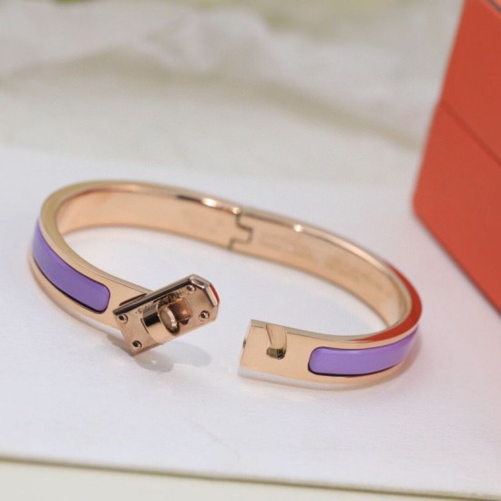Miglior sito Replica Bracciale Hermes Mini Clic Kelly viola Imitazioni Outlet Online