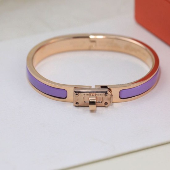Miglior sito Replica Bracciale Hermes Mini Clic Kelly viola Imitazioni Outlet Online