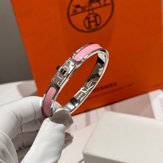 Miglior sito Replica Bracciale Hermes Mini Clic Kelly Rosa Imitazioni Outlet Online