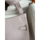 Miglior sito Replica Borsa Hermes Jypsiere Mini in pelle di vitello color malva chiaro Imitazioni Outlet Online