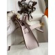 Miglior sito Replica Borsa Hermes Jypsiere Mini in pelle di vitello color malva chiaro Imitazioni Outlet Online