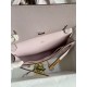 Miglior sito Replica Borsa Hermes Jypsiere Mini in pelle di vitello color malva chiaro Imitazioni Outlet Online