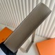 Miglior sito Replica Borsa Hermes Jypsiere Mini fatta a mano in pelle di vitello color talpa Imitazioni Outlet Online