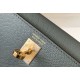 Miglior sito Replica Borsa Hermes Kelly Mini II Vert Amande Epsom con hardware dorato Imitazioni Outlet Online