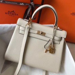 Miglior sito Replica Borse Hermes Kelly 25cm Sellier Beige Epsom Imitazioni Outlet Online
