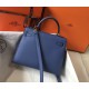Miglior sito Replica Borse Hermes Kelly 25cm Sellier blu Epsom Imitazioni Outlet Online