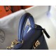 Miglior sito Replica Borse Hermes Kelly 25cm Sellier blu Epsom Imitazioni Outlet Online
