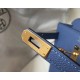 Miglior sito Replica Borse Hermes Kelly 25cm Sellier blu Epsom Imitazioni Outlet Online