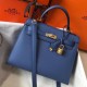 Miglior sito Replica Borse Hermes Kelly 25cm Sellier blu Epsom Imitazioni Outlet Online