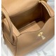 Miglior sito Replica Borsa Hermes Lindy 26 cm cammello con finiture dorate Imitazioni Outlet Online