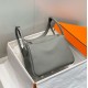 Miglior sito Replica Borsa Hermes Lindy 26 cm Gris Meyer con finiture dorate Imitazioni Outlet Online