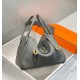 Miglior sito Replica Borsa Hermes Lindy 26 cm Gris Meyer con finiture dorate Imitazioni Outlet Online