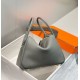Miglior sito Replica Borsa Hermes Lindy 26 cm Gris Meyer con finiture dorate Imitazioni Outlet Online