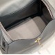 Miglior sito Replica Borsa Hermes Lindy 26 cm Gris Meyer con finiture dorate Imitazioni Outlet Online