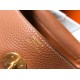 Miglior sito Replica Borsa Hermes Lindy 26 cm Marrone con finiture dorate Imitazioni Outlet Online