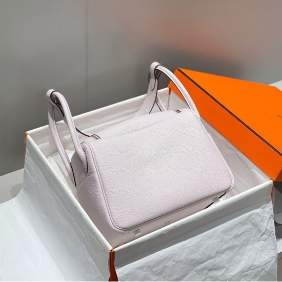 Miglior sito Replica Borsa Hermes Lindy 26 cm viola chiaro con finiture dorate Imitazioni Outlet Online
