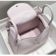 Miglior sito Replica Borsa Hermes Lindy 26 cm viola chiaro con finiture dorate Imitazioni Outlet Online