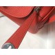 Miglior sito Replica Borsa Hermes Lindy 26 cm Rosso con finiture dorate Imitazioni Outlet Online