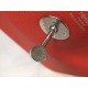 Miglior sito Replica Borsa Hermes Lindy 26 cm Rosso con finiture dorate Imitazioni Outlet Online