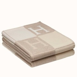 Miglior sito Replica Coperta Hermes Avalon III Beige Imitazioni Outlet Online
