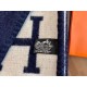 Miglior sito Replica Coperta Hermes Avalon III Blu Imitazioni Outlet Online