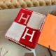 Miglior sito Replica Coperta Hermes Avalon III Rosso Imitazioni Outlet Online