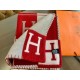 Miglior sito Replica Coperta Hermes Avalon III Rosso Imitazioni Outlet Online