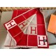Miglior sito Replica Coperta Hermes Avalon III Rosso Imitazioni Outlet Online