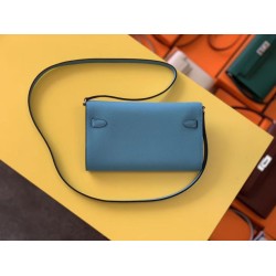 Miglior sito Replica Portafoglio Hermes Kelly Classique To Go Epsom Blu Imitazioni Outlet Online