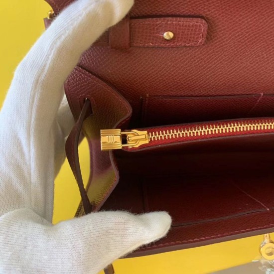 Miglior sito Replica Portafoglio Hermes Kelly Classique To Go Epsom Bordeaux Imitazioni Outlet Online