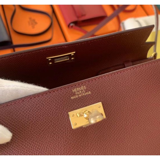 Miglior sito Replica Portafoglio Hermes Kelly Classique To Go Epsom Bordeaux Imitazioni Outlet Online
