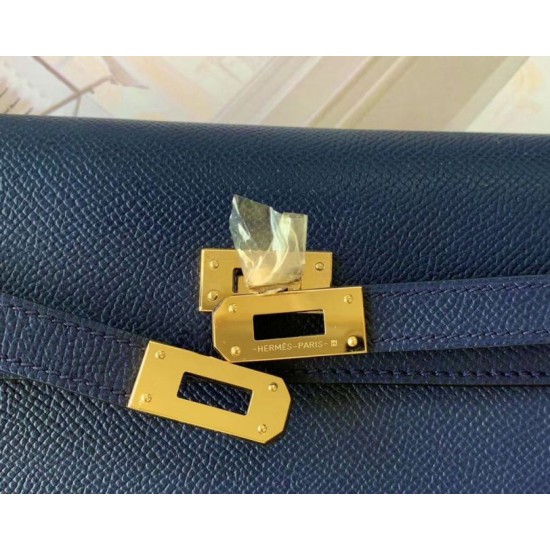 Miglior sito Replica Portafoglio Hermes Kelly Classique To Go Epsom Blu Scuro Imitazioni Outlet Online