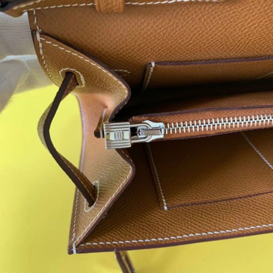 Miglior sito Replica Portafoglio Hermes Kelly Classique To Go Epsom marrone Imitazioni Outlet Online