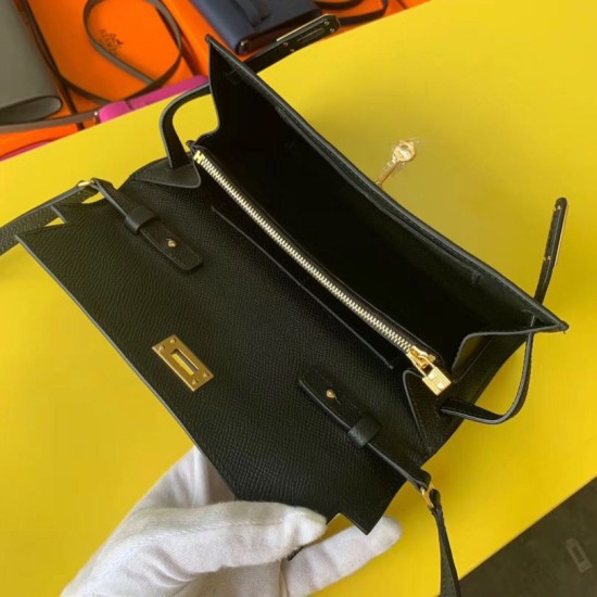 Miglior sito Replica Portafoglio Hermes Kelly Classique To Go Epsom Nero Imitazioni Outlet Online