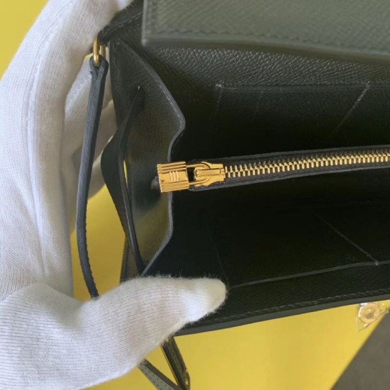 Miglior sito Replica Portafoglio Hermes Kelly Classique To Go Epsom Nero Imitazioni Outlet Online