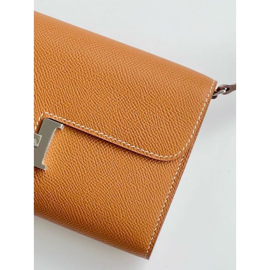 Miglior sito Replica Portafoglio Hermes Constance To Go Epsom Marrone Imitazioni Outlet Online